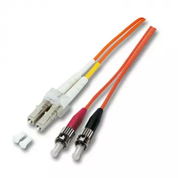 EFB-Elektronik Duplex Jumper LC-ST 50/125µ OM2 LSZH Orange 2,0mm 3m