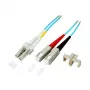 EFB Elektronik ECOFIBER Duplex LWL-Patchkabel LC-SC, OM3 50/125 um, LSZH, 30 m, Aqua