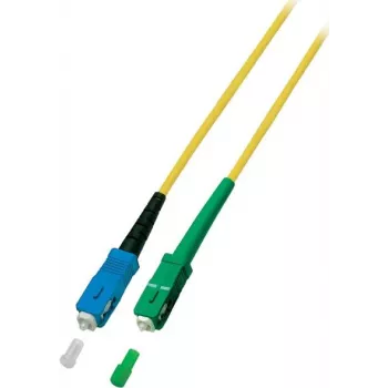 EFB Elektronik ECOFIBER O0928.10 Simplex LWL-Patchkabel SC/APC 8 Grad, 9/125 um, 10 m, LSZH