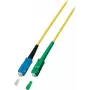 EFB Elektronik ECOFIBER O0928.10 Simplex LWL-Patchkabel SC/APC 8 Grad, 9/125 um, 10 m, LSZH