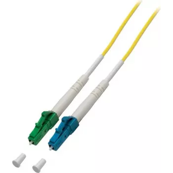 EFB Elektronik O1403.10 Simplex LWL-Patchkabel LC/APC-LC, OS2 G657A2, 10 m, LSZH, Gelb