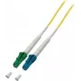 EFB Elektronik O1403.10 Simplex LWL-Patchkabel LC/APC-LC, OS2 G657A2, 10 m, LSZH, Gelb