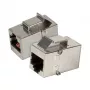 EFB Elektronik Keystone Adapter Modul RJ45 Buchse zu Buchse STP Cat.5e Edelstahl - 37508.1V3