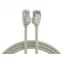 EFB Elektronik RJ45 Patchkabel Cat.6A U/FTP TPE 4mm Ultraflex Grau 1m