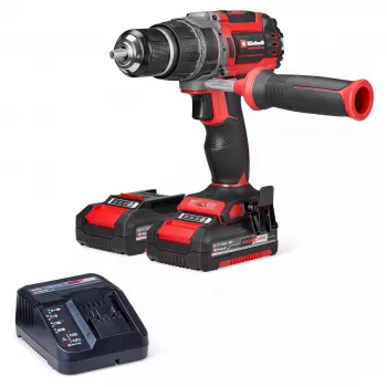 Einhell TP-CD 18/70 Li-i BL Akku-Schlagbohrschrauber-Set, 18V bürstenlos, 70 Nm, 2x2,0Ah