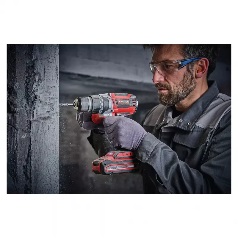 Einhell TP-CD 18/70 Li-i BL Akku-Schlagbohrschrauber-Set, 18V bürstenlos, 70 Nm, 2x2,0Ah