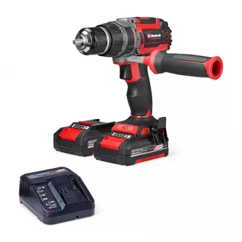 Einhell TP-CD 18/70 Li-i BL Akku-Schlagbohrschrauber-Set, 18V bürstenlos, 70 Nm, 2x2,0Ah