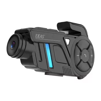 EJEAS K1Pro Motorrad-Intercom mit 1080P-Recorder