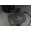 Eldom C540 Jetty kabelloser Elektro-Wasserkocher mit Temperaturregelung, 1,7 l, Schwarz
