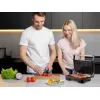 Eldom GK110 Kontaktgrill, 800 W, Schwarz/Silber