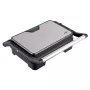 Eldom GK110 Kontaktgrill, 800 W, Schwarz/Silber