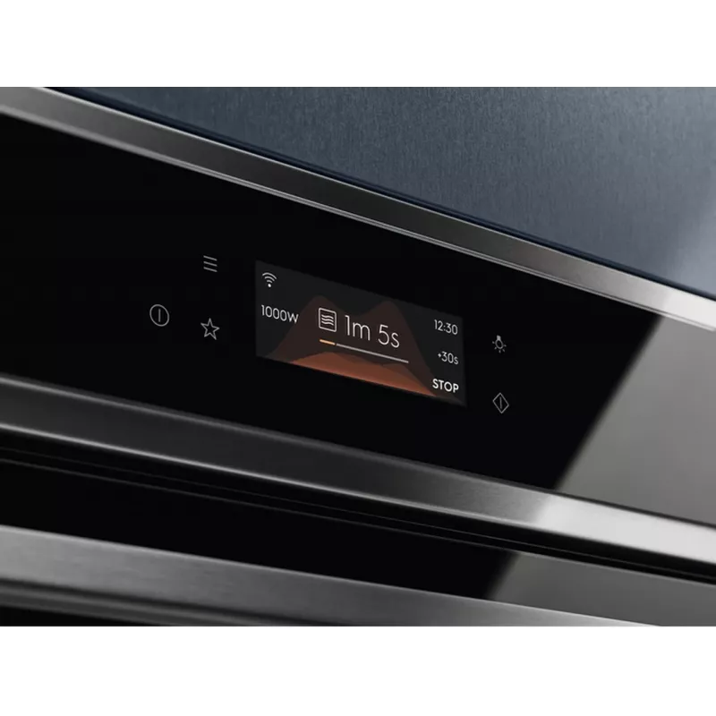 Electrolux EOC8P39WX Einbau-Backofen mit Pyrolyse-Selbstreinigung, 71L, A+ Energie, Edelstahl