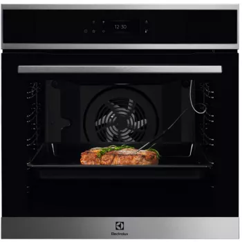 Electrolux EOE8P39WX Einbau-Elektrobackofen mit Pyrolyse-Selbstreinigung, 71L, A+ Energie