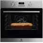 Electrolux EOF3H50X Einbau-Elektro-Einzelbackofen, 71L, Edelstahl