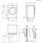 Electrolux EW2F528WP Frontlader-Waschmaschine, 8 kg, 1200 U/min, Weiß