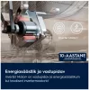 Electrolux EW6F8492E 9kg 1400rpm Frontlader-Waschmaschine (Invertermotor, Energieklasse A, Weiß)