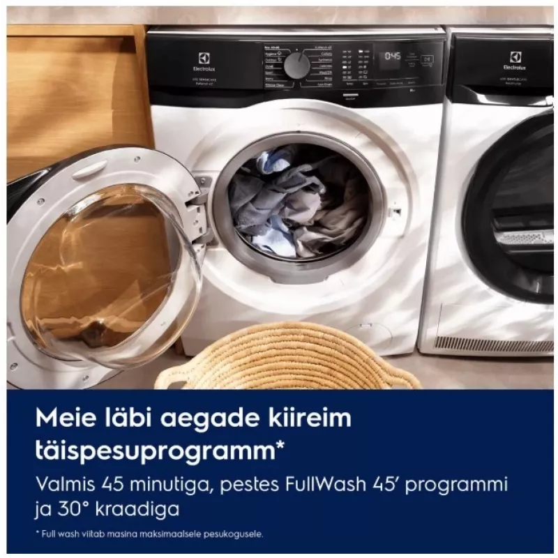Electrolux EW6F8492E 9kg 1400rpm Frontlader-Waschmaschine (Invertermotor, Energieklasse A, Weiß)