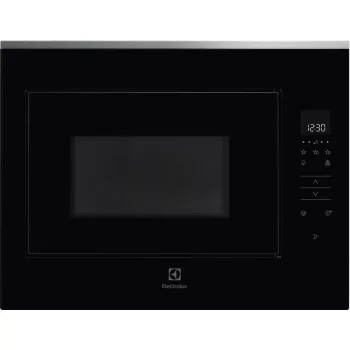 Electrolux KMFE264TEX Einbau-Mikrowelle mit Grill, 20 L, 800 W, Edelstahl