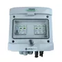 EMITER DCAC Hermetic IP65 PV-Combiner-Box mit Noark Type 2 SPD, 1 String, 1 MPPT, 16A 1-Phase