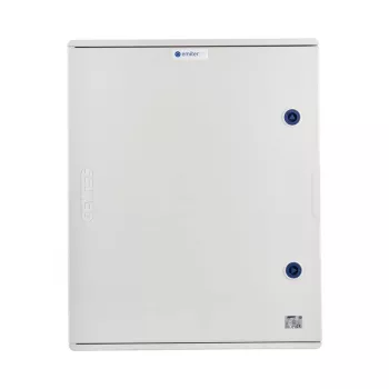EMITER Schaltanlage angeschlossen AC Hermetic IP66 EMITTER mit AC Dehn Überspannungsschutz Typ 2, 100A 3F, FR 100A, syg, faz