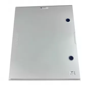 EMITER Schaltanlage angeschlossen AC Hermetic IP66 EMITTER mit Überspannungsableiter AC Noark Typ 2, 100A 3F, FR 100A, syg, faz