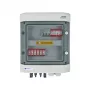 EMITER Schaltanlage Angebracht DCAC Hermetisch IP65 EMITTER mit DC-Überspannungsableiter Dehn 1000V Typ 2, 2 x PV-String, 2 x MPPT // og. AC Dehn Typ 1+2, 10A 3-Phasen