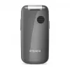 Emporia ONE V200i 2G Großtasten-Klapphandy, Space Grey/Silber