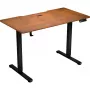 ENDORFY Atlas S Electric Höhenverstellbarer Schreibtisch Walnuss/Schwarz 120x60 cm
