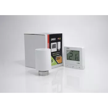 ENGO Smart-Heizungs-Kit Weiß (E25-BATW-4 + ETRV-M30)