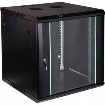 EPRADO-R19-12U/600-BLUE Wandmontierter Server-Rack-Schrank 12U 600mm Blau