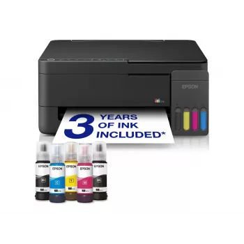 Epson EcoTank L3350 Tintenstrahl-Farbmultifunktionsdrucker A4 Wi-Fi Schwarz