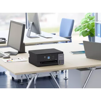Epson EcoTank L3360 Tintenstrahl-Farbmultifunktionsdrucker (A4, Wi-Fi, Schwarz)