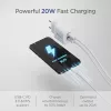 Equip 2-Port USB-C PD3.0/USB-A GaN Wandladegerät 20W, Weiß, 25 Stück Packung