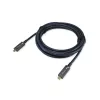 EQUIP 578203 USB-C auf USB-C aktives optisches Kabel 7,5 m 4K@60Hz 10Gbit/s PD 60 W Schwarz