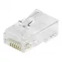 Equip Cat6 RJ45 UTP Unshielded Connector Kit (100 Stück) - Transparent