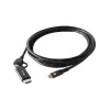 EQUIP USB-C auf USB-C + HDMI Adapter mit 100W Power Delivery, 4K 60Hz, 3m Aluminium