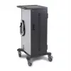 Ergotron YES35 Ladewagen für 35 Geräte, abschließbar, grau/weiß, für Bildschirme bis 10 Zoll