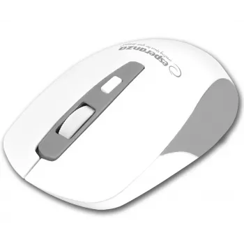 Esperanza EM130W Wireless Bluetooth 4D Mouse, Weiß