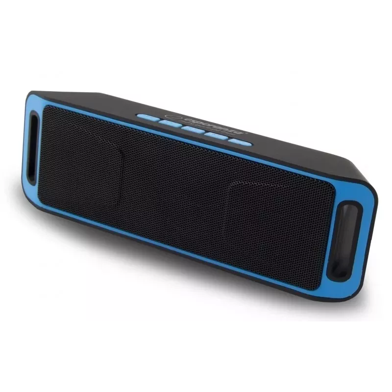 Esperanza EP126KB Tragbarer Stereo-Bluetooth-Lautsprecher 6 W Schwarz Blau