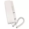 EURA ADP-44A3 (RL-3203D) Audio-Türsprechanlage - 2-Draht, Einfamilienhaus, weiße Inneneinheit, silbernes Außenpanel