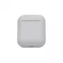 EVELATUS Apple AirPods Case EAC05 White - Silikon-Schutzhülle mit Karabiner