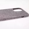 Evelatus Apple Stoffhülle für iPhone 12 mini EFC01 - Schwarz