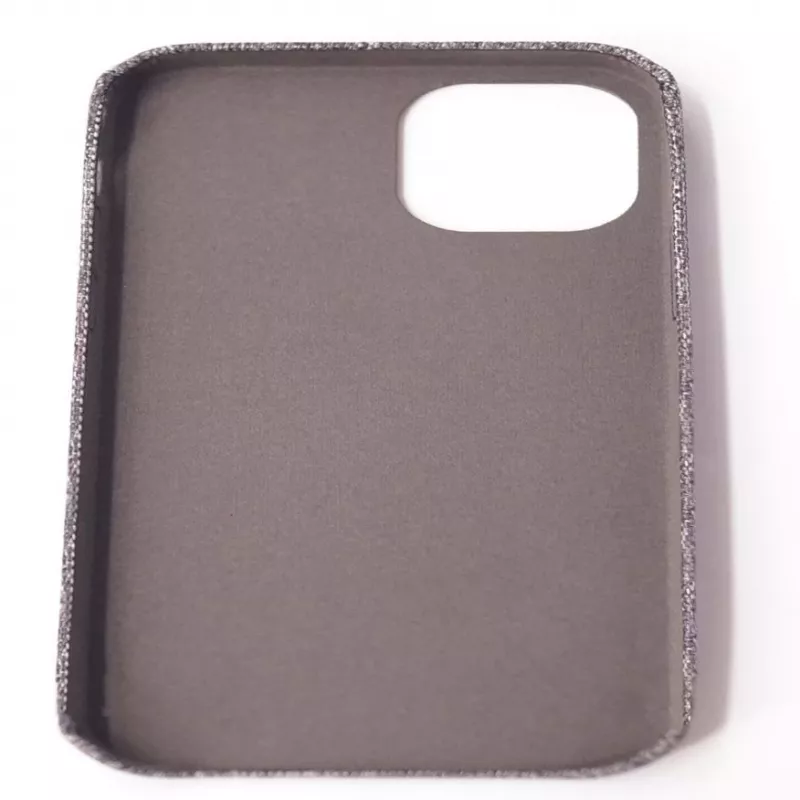 Evelatus Apple Stoffhülle für iPhone 12 mini EFC01 - Schwarz