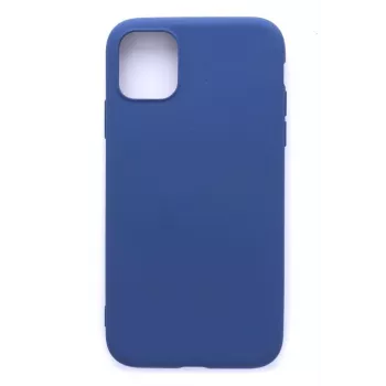 Evelatus Apple iPhone 11 Pro Max Nano Silicone Case Soft Touch TPU Dark Blue