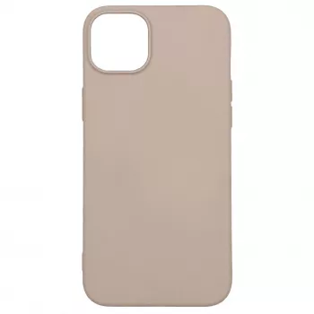 Evelatus Apple iPhone 14 6,1 Zoll Nano Silikon Hülle Soft Touch TPU Beige