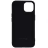 Evelatus Apple iPhone 14 6,1 inch Nano Silikon Case Soft Touch TPU Schwarz