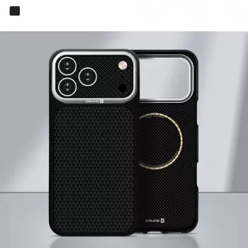 Evelatus Apple iPhone 17 Pro Carbon Premium Edition MagSafe Hülle Schwarz