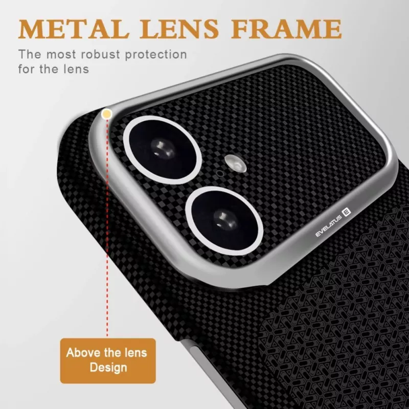 Evelatus Apple iPhone 18 Pro Carbon Premium Edition MagSafe Hülle Grün