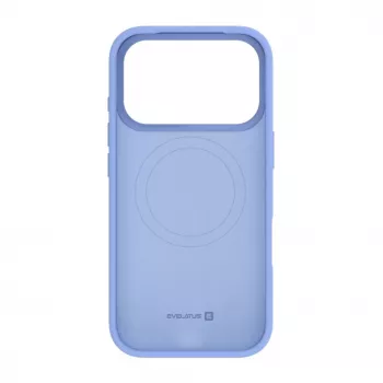 Evelatus Apple iPhone 18 Pro Max Premium MagSafe Soft Touch Silikonhülle Blau
