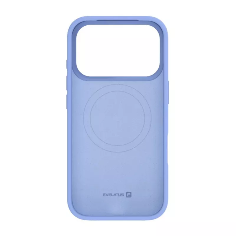 Evelatus Apple iPhone 18 Pro Max Premium MagSafe Soft Touch Silikonhülle Blau